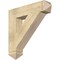 Ekena Millwork Traditional Arts & Crafts Rough Sawn Bracket, Douglas Fir, 6"W x 30"D x 30"H BKT06X30X30TRA03RDF - alternate 1